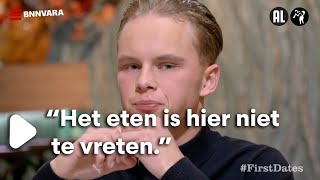 Sylvano en Giovanni eten liever kapsalon | First Dates Classics | BNNVARA |  NPO Start