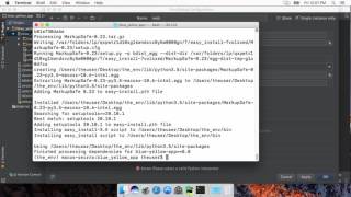 Running Pyramid web apps in PyCharm Community Edition