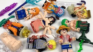 LEGO One Piece 海賊王 WM6191 - Luffy | Nami | Chopper | Zoro | Tesoro | Unofficial Minifigures レゴ 레고