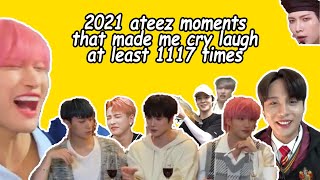 funniest ateez moments of 2021 (ultimate try not to laugh challenge)
