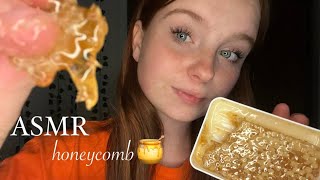 ASMR Eating Honeycomb🍯 (Mouth Sounds)