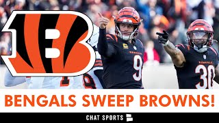 Bengals DOMINATE Browns, Win Battle Of Ohio + Tee Higgins \u0026 Amarius Mims Injury News | NFL Week 16