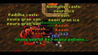 Tibia -  TOP CLUB  - Test hits in PVP! (Arena)