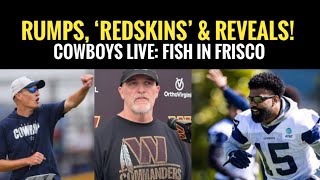 #Dallas Fish LIVE: Rumps, Redskins and Reveals (today!) Inside The Star!