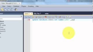 Beginners MYSQL Database Tutorial 8# SQL UPDATE Statement Statement Query