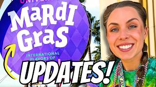 Universal Orlando Mardi Gras 2025 UPDATES!