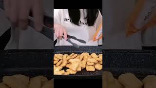 [MUKBANG] 치킨 너겟 1.2kg + 소스 12가지 먹방 #shorts #쇼츠