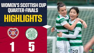 Hearts 1-5 Celtic | Celtic Bounce Back to Secure Hampden Spot! | Women's Scottish Cup 2022-23