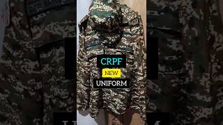 CRPF new uniform Pattern #crpf #uniform #indianarmy #wardi #shorts #viral #ytshorts