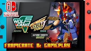 WolfFang 空牙2001 SkullFang 空牙外伝 Saturn Tribute Boosted - (Nintendo Switch) - Framerate \u0026 Gameplay