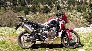 HONDA CRF1000 africa twin 2018 . KOKKINA FEGARIA TEST