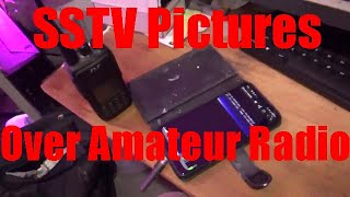 Send Pictures Alternative Methods Via Amateur Radio With No Internet Needed! SSTV Demo SHTF