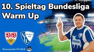 10. Spieltag Bundesliga VfB Stuttgart vs VfL Bochum 1848 I Warm Up