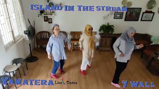 Island In The Stream Line Dance/ Chore: Jo Ann (KOR) & Eun Hee Yoon (KOR)/ Demo: Yanatera Line Dance