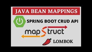 Spring Boot Mapstruct Lombok & Mapstruct with Spring Boot CRUD API Java Bean Mappings