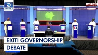 Candidates Reveal How They Intend To Improve Ekiti State Economy | Ekiti Governorship Debate