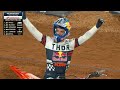 supercross 2024 extended highlights round 9 in birmingham 3 9 24 motorsports on nbc