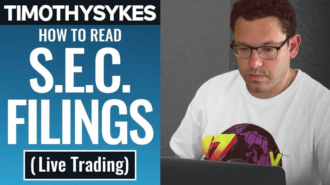 How To Read SEC Filings (LIVE TRADING) - YouTube