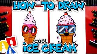 How To Draw Cool Ice Cream Cone