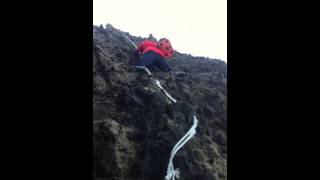 【磯釣】綠島釣點．牛頭山第三階，爬到心驚膽跳的！！人生挑戰一次也就夠了