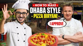 PIZZA BIRYANI DHABA STYLE | NO PROMOTION