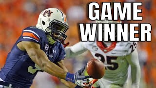 Best Game Winning Touchdowns in College Football History