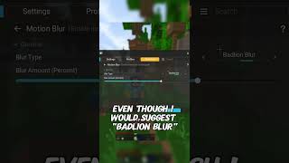 Badlion Motion Blur #shorts