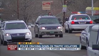 Police cracking down on traffic violators