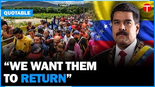 'We want them to return,' Venezuela's Maduro says he'll receive migrants deported from US