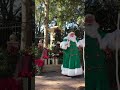 Father Christmas UK storyteller at Epcot’s Holidays Around the World