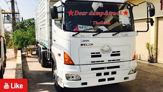 HINO SERIES700 กับเครื่อง E13C 410 แรงม้า เกียร์ 7 เกียร์เดินหน้า #ภายในหัวเก๋งสวยมาก Ep.144🚛