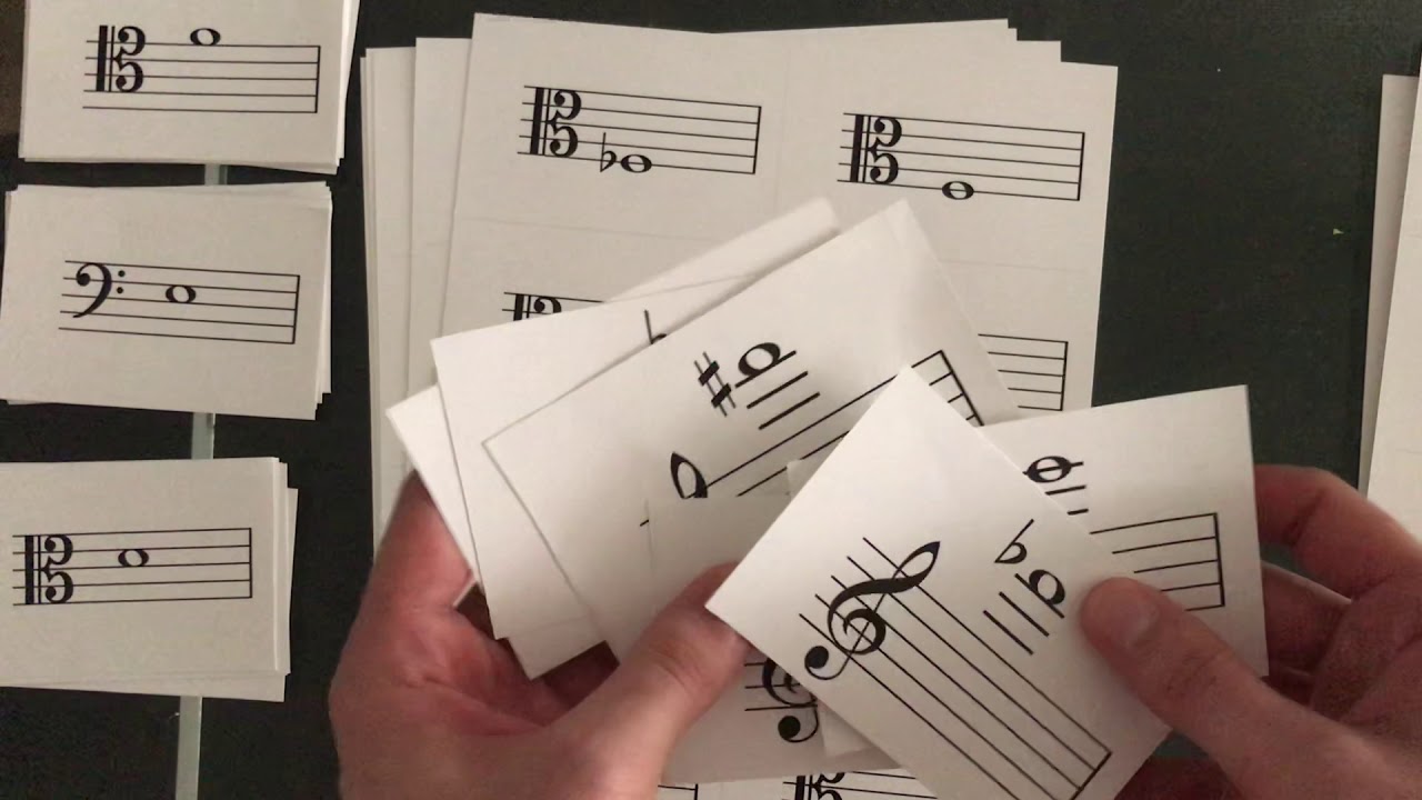 Music Note Flashcards Overview Youtube