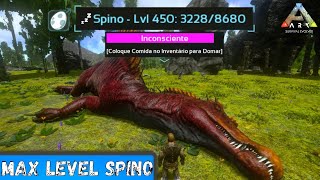 MAX LEVEL SPINO TAMING!! |ARK SURVIVAL EVOLVED MOBILE EP20 S1 (domando Spino level máximo)