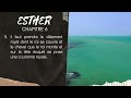 esther 6 la bible audio avec textes