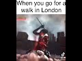 Average walk in London