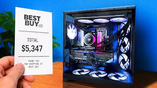 I Built a MAXED Out Gaming PC From Best Buy!