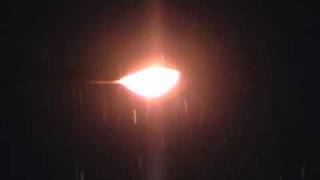 Rare Snowfall in Manteca, CA on Monday, December 7, 2009