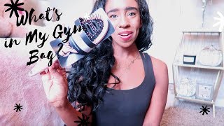 gym bag essentials | what's in my gym bag 2019 + GIVEAWAY