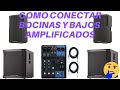 🤔Como Conectar BOCINAS Y BAJOS AMPLIFICADOS / Mezcladora Con XLR/ 🔈+ Pruebas de sonido / SORIA13