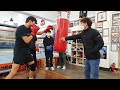 필구티비 상대의 앞손을 잡아라 boxing 스킬 앞손커트 패링