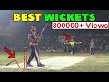 Top Wickets In Tape Ball Cricket | Best Bowled Flying Wickets In Tape Ball Cricket