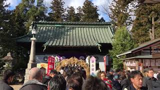 初詣で賑わう、正月の神炊館神社　須賀川 2020/1/2  1