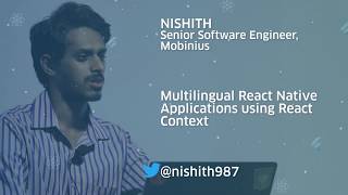 Multilingual React Native Application using React Context by Nishith