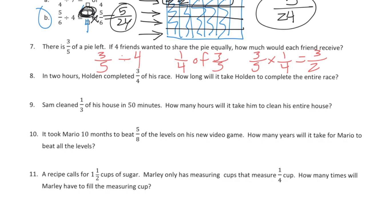 Lesson 6 5 6 Eureka Math Problem Set Answer Key Grade 5 Mathematics