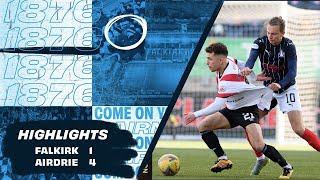 Falkirk 1-4 Airdrie | Highlights