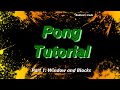 Python Pong Tutorial for Beginners with Pygame (Part 1 of 4)