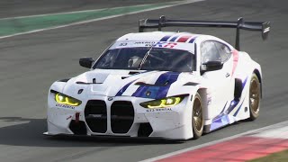 2x BMW M4 GT3 Testing - Awesome Twin-Turbo 3.0L Inline-6 Soundtrack!