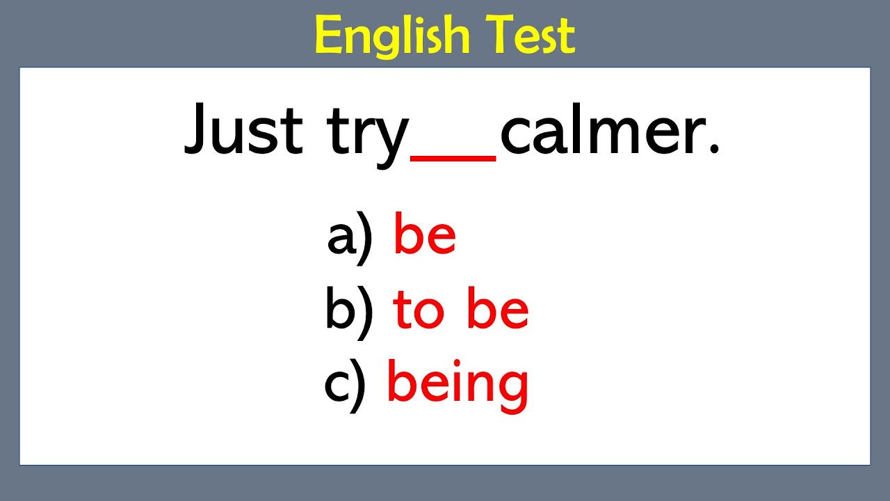 English Grammar Quiz – 15 Questions | Part 166 #englishquiz # ...