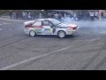 Christof Klausner at Rallylegend San Marino 2014 Audi Quattro donuts