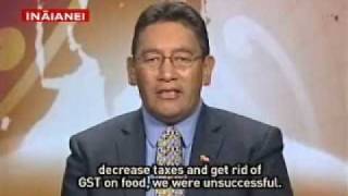 Hone Harawira talks about this weeks Budget & Tuhoe Te Karere TVNZ 18 May 2010.wmv